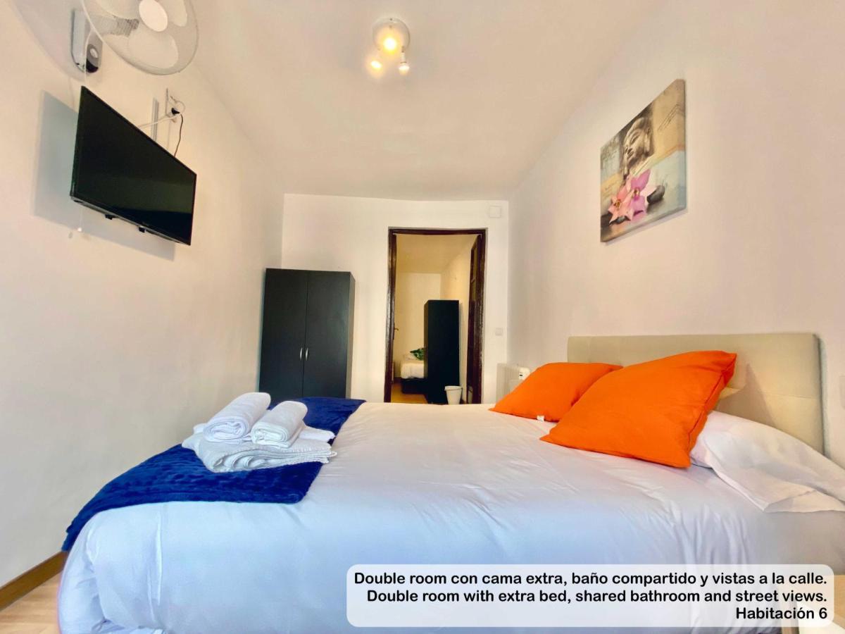 Gran Via Sol Rooms Madrid Eksteriør billede